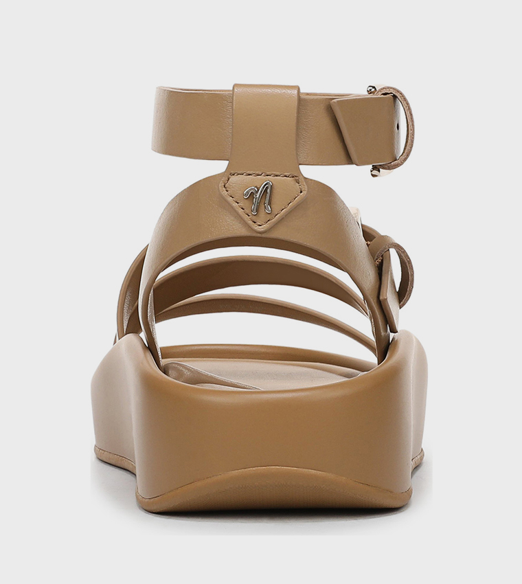 NASO-SWEET Strappy Ankle Loop Comfort Sandals