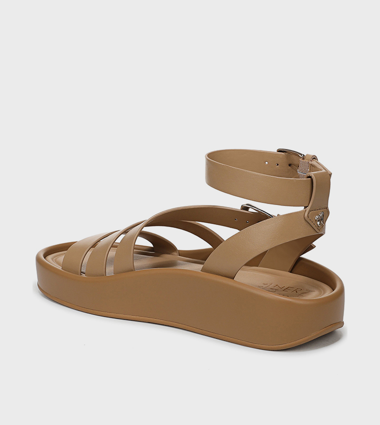 NASO-SWEET Strappy Ankle Loop Comfort Sandals