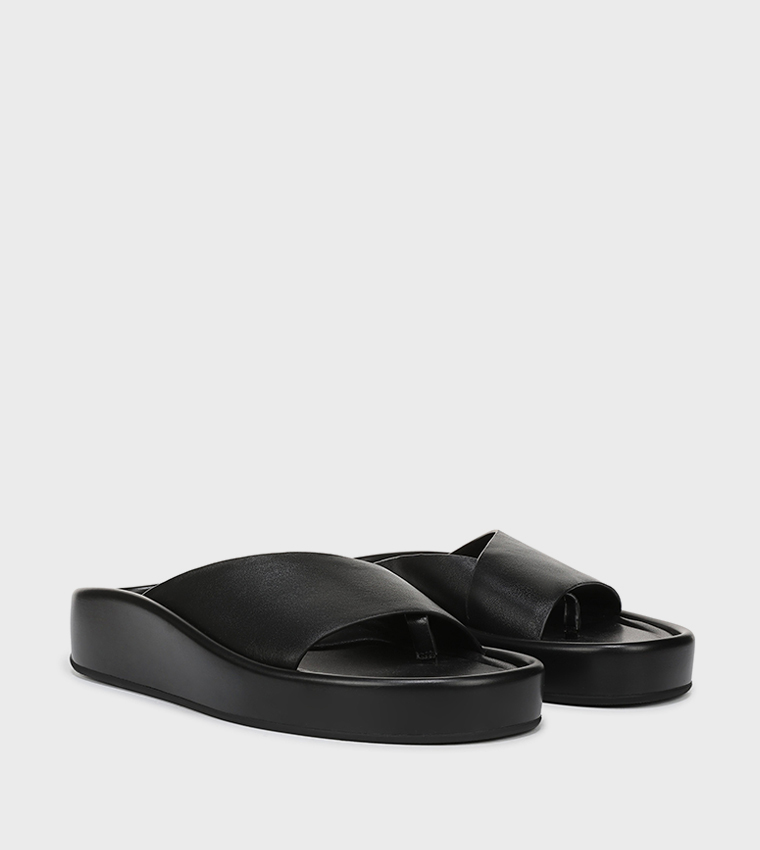 Naturalizer  Flat Sandals - BLACK Flat Sandals