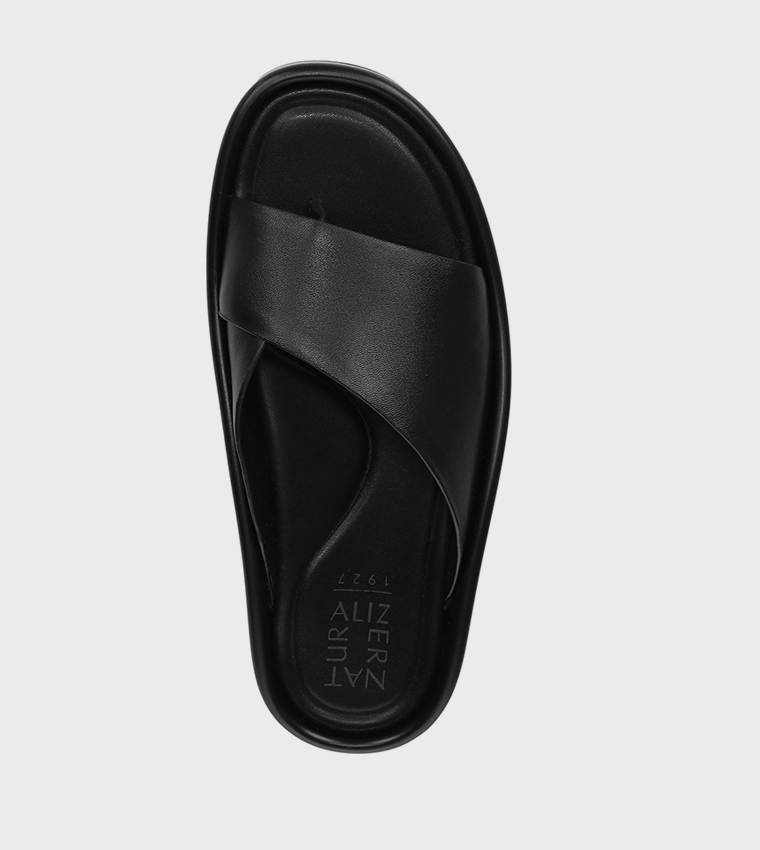 Naturalizer  Flat Sandals - BLACK Flat Sandals