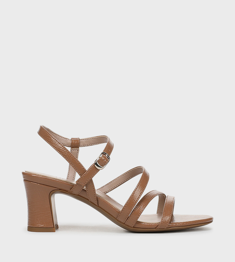 صندل بكعب مربع 