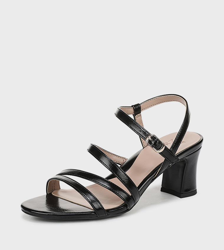 NELLIE Strappy Block Heel Sandals