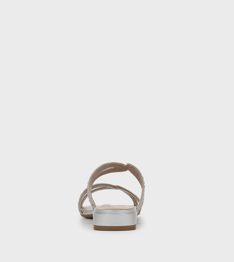FRIDAY Embellished Low Heel Sandals