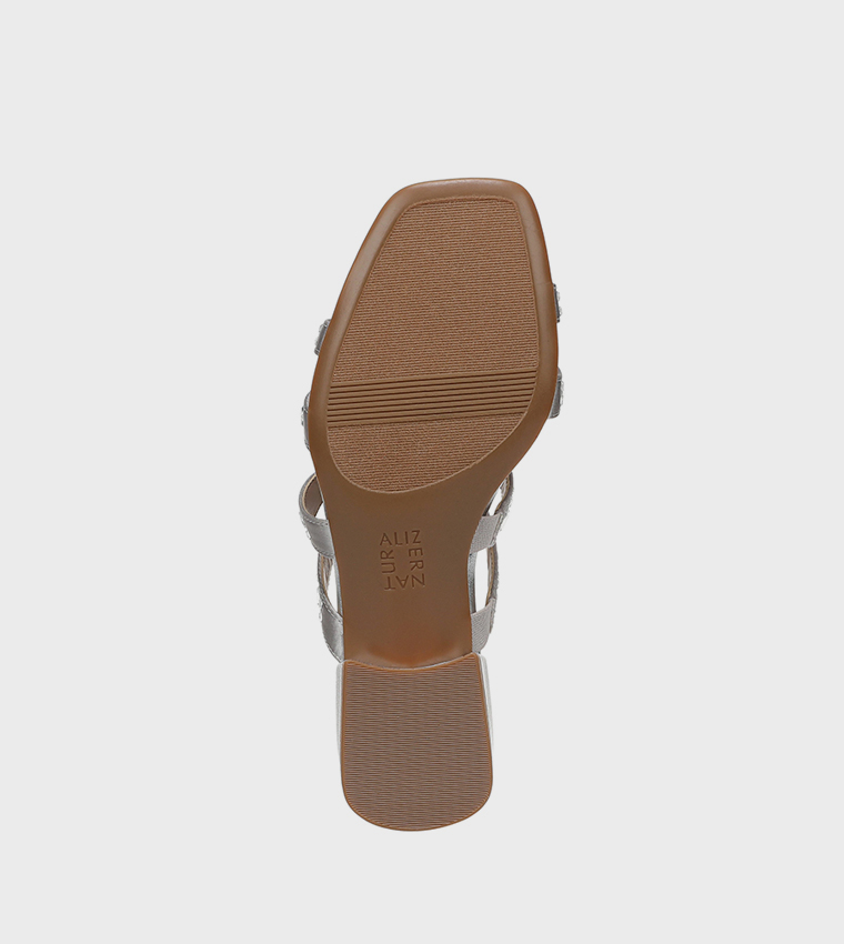 FRIDAY Embellished Low Heel Sandals