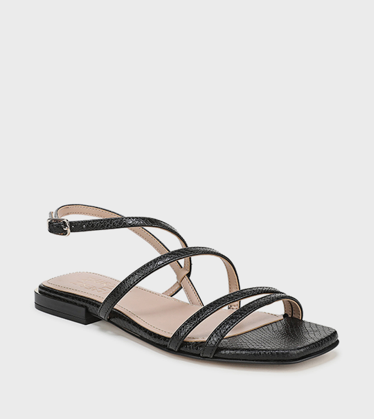 ناتشيراليزر  الصنادل المسطحة - أسود Flat Sandals