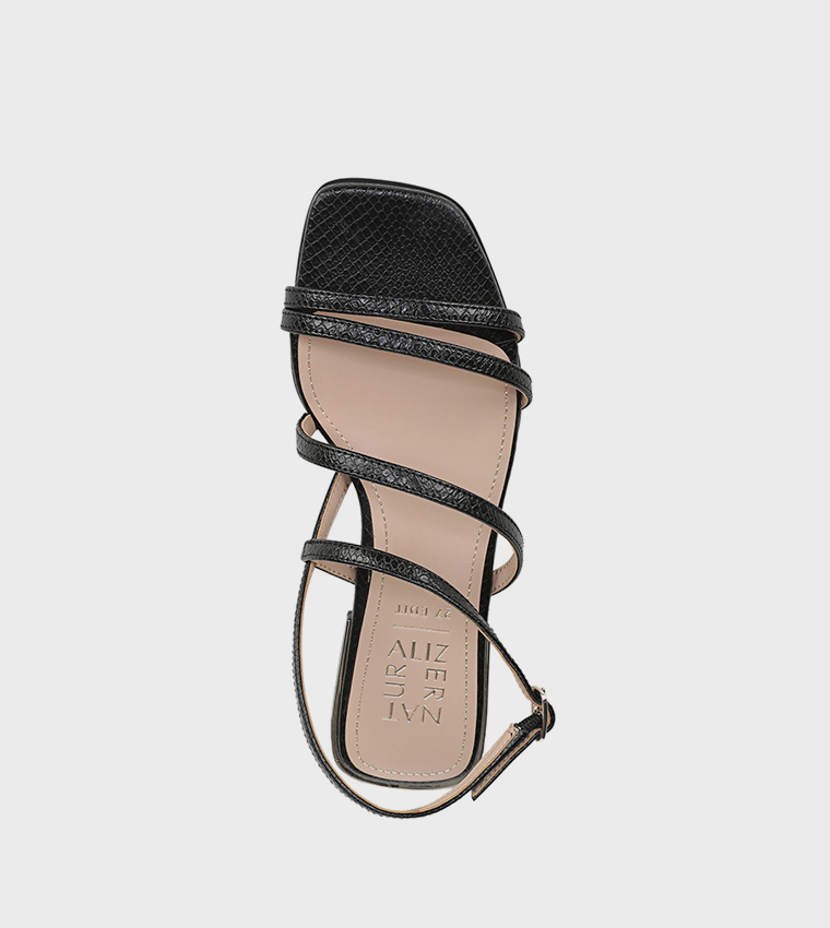 ناتشيراليزر  الصنادل المسطحة - أسود Flat Sandals