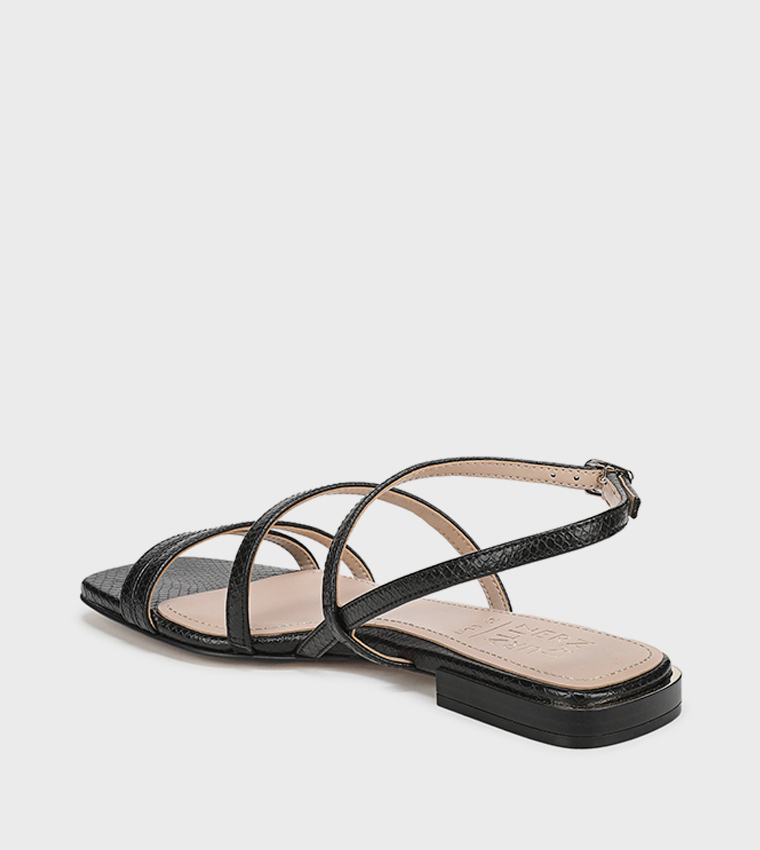 ناتشيراليزر  الصنادل المسطحة - أسود Flat Sandals