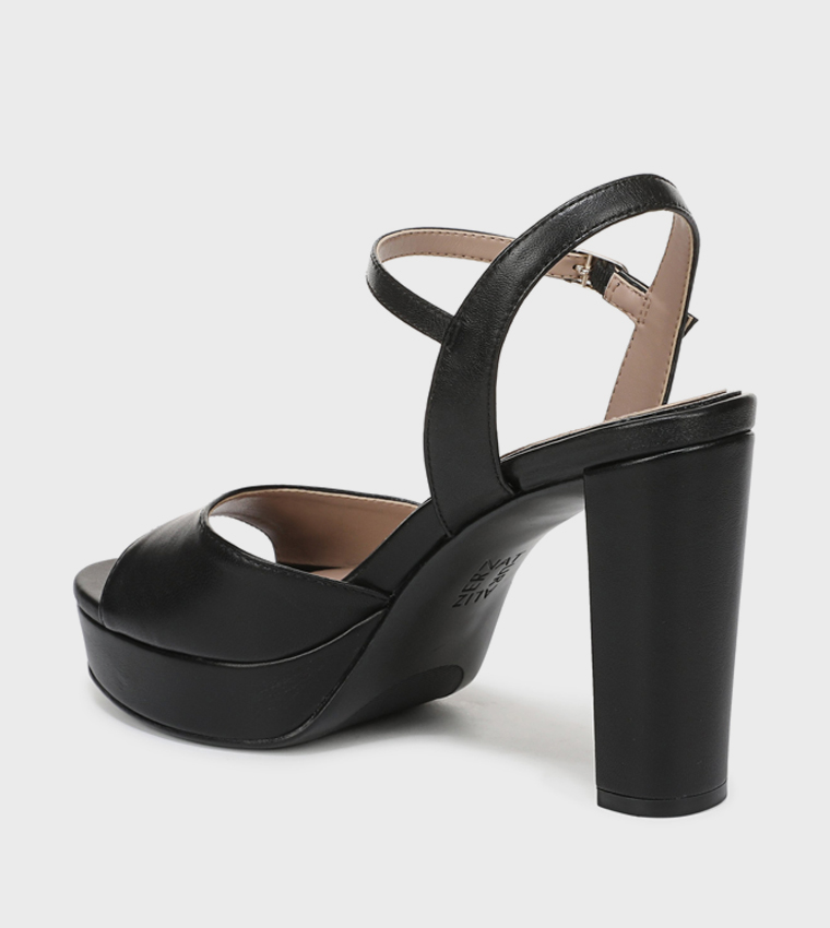 MARIGOLD Ankle Strap Heeled Sandals
