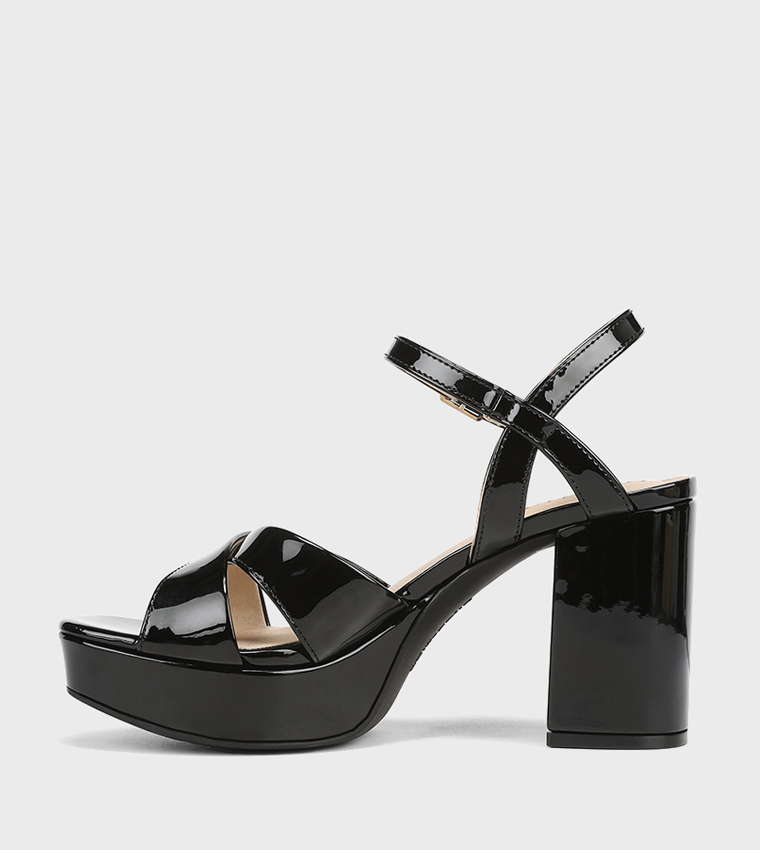 ALICE Ankle Strap Block Heel Sandals