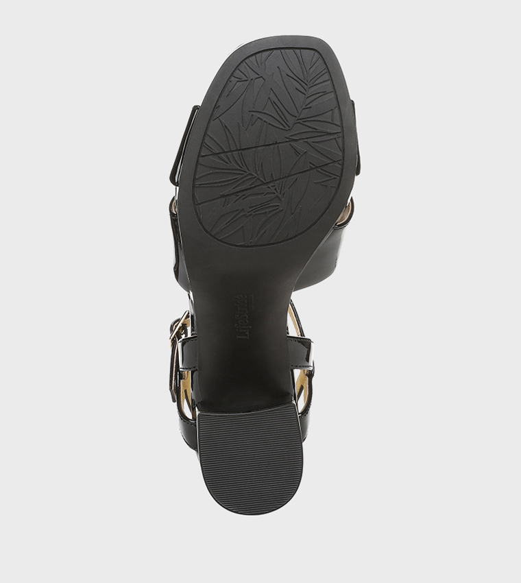 ALICE Ankle Strap Block Heel Sandals