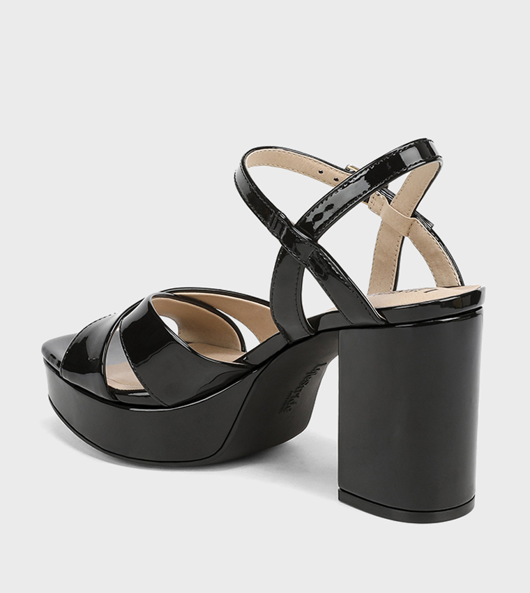 ALICE Ankle Strap Block Heel Sandals