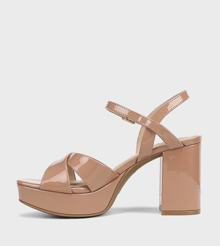 ALICE Ankle Strap Block Heel Sandals
