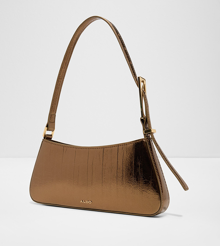JABELLE Metallic Zip Shoulder Bag
