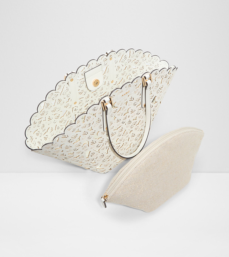 JACINTA Laser Cut Bucket Bag