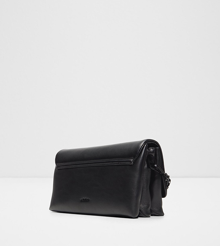 JACKIE Textured Flap Crossbody Bag