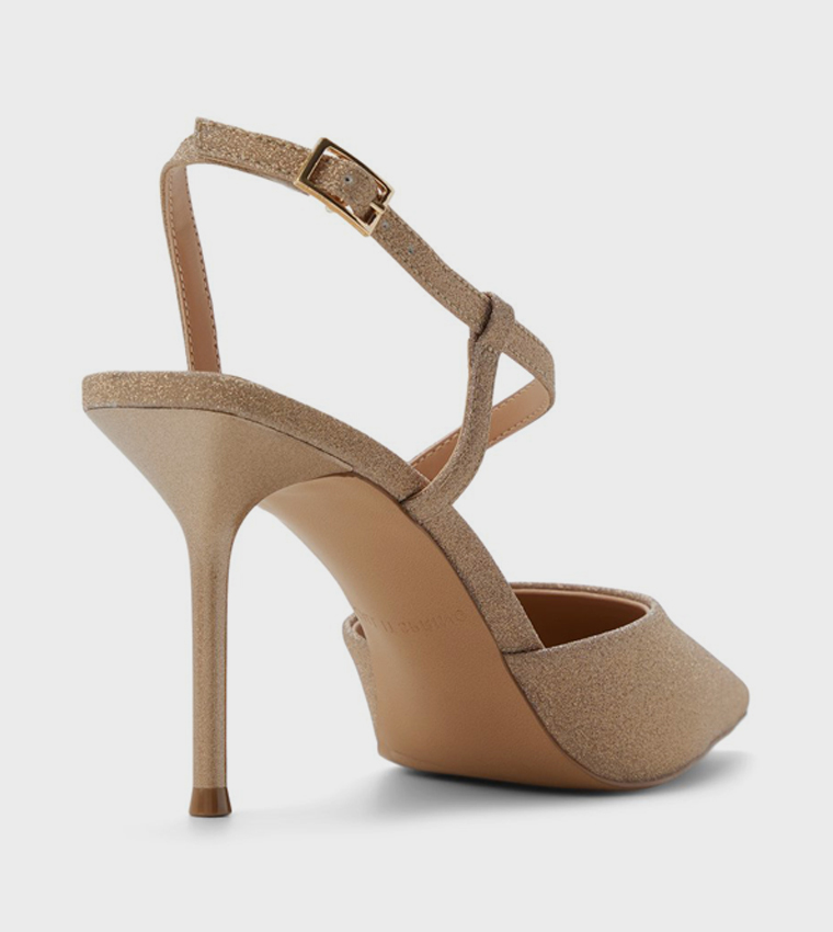 JANICKA Pointed Toe Mule Pumps