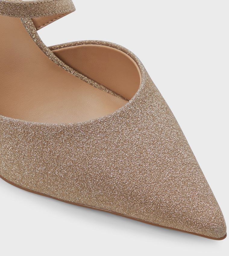 JANICKA Pointed Toe Mule Pumps