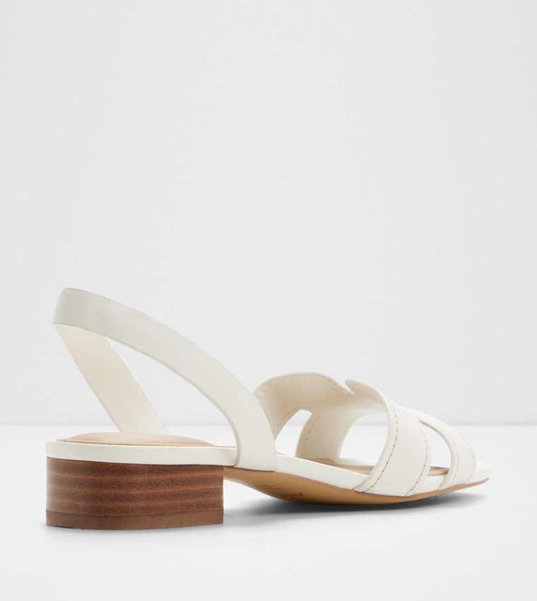 JAVAMANNON Low Block Heel Sandals