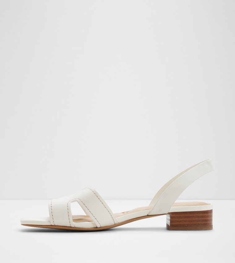 JAVAMANNON Low Block Heel Sandals