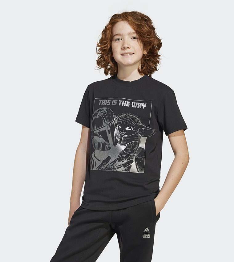 Star Wars Mandalorian Print T-Shirt