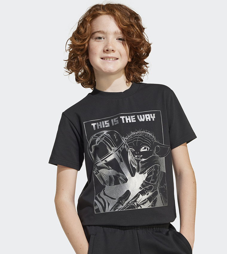 Star Wars Mandalorian Print T-Shirt