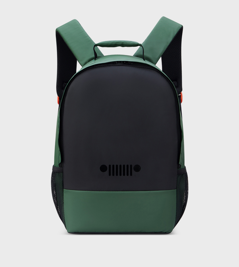Color Block Zip Around Backpack