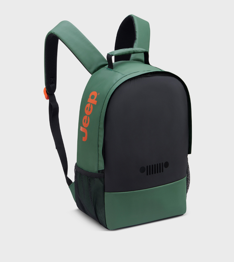 Color Block Zip Around Backpack