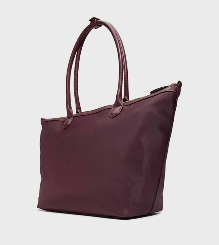 JETTIE Nylon Zippered Tote Bag