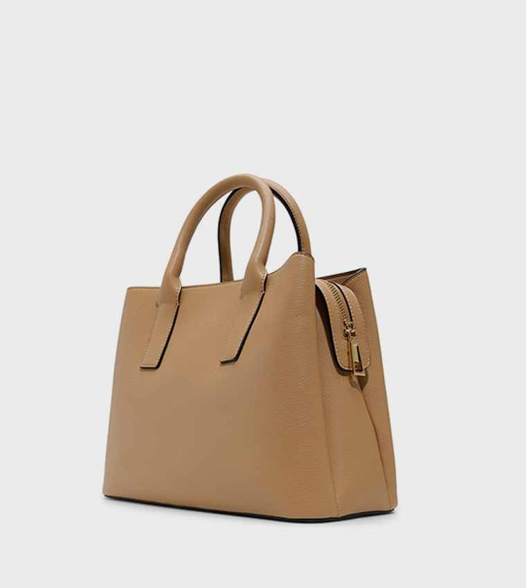 JEYNNA Textured Satchel Bag