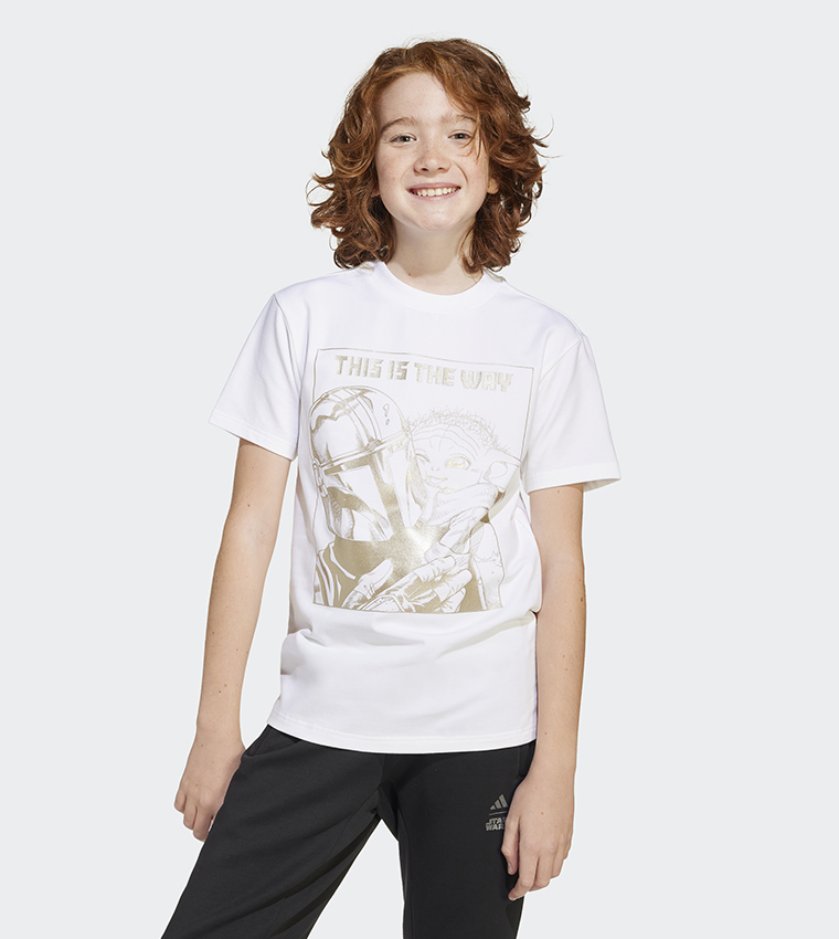 Star Wars Mandalorian Print T-Shirt