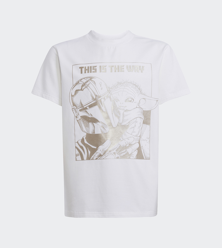 Star Wars Mandalorian Print T-Shirt
