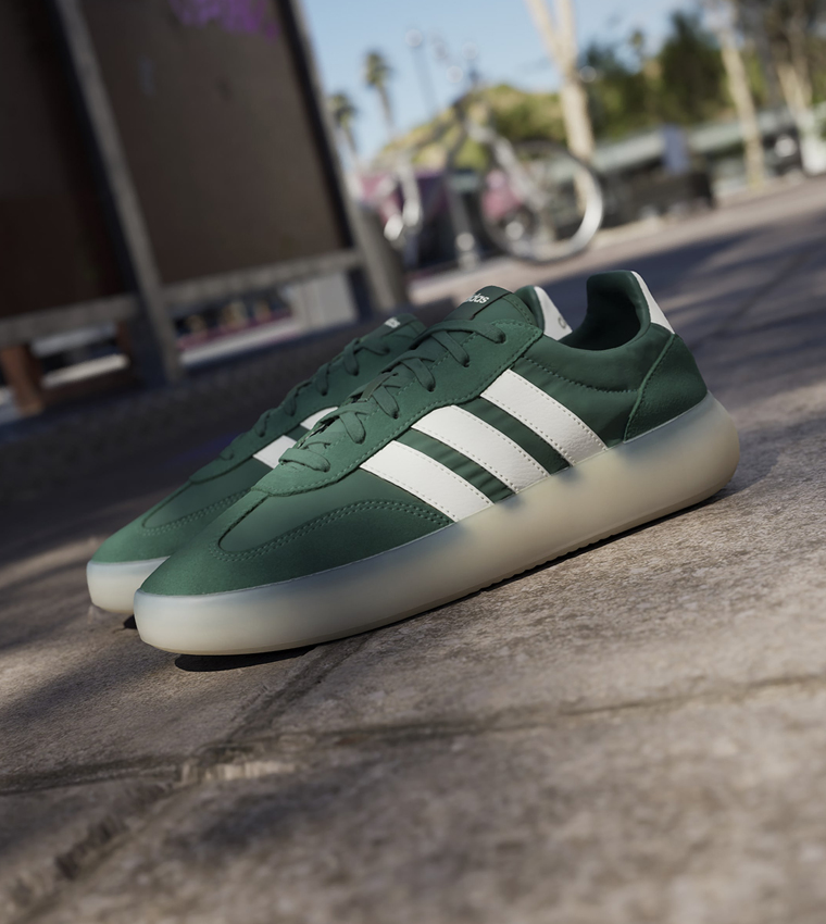 BARREDA DECODE Stripe Detail Lace-Up Sneakers