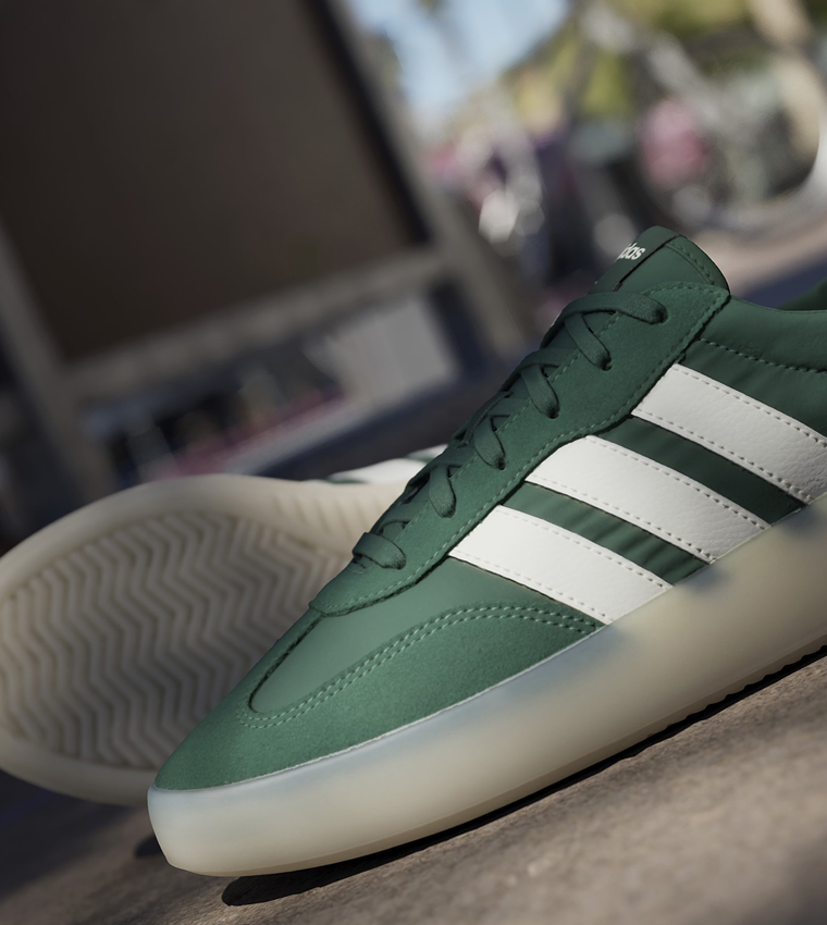 BARREDA DECODE Stripe Detail Lace-Up Sneakers