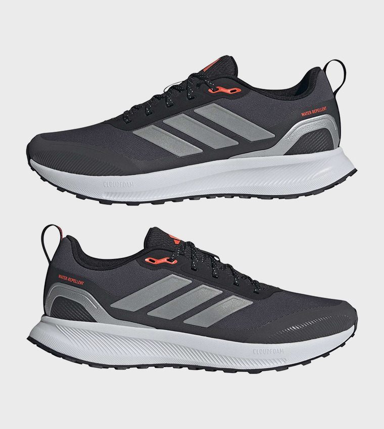 RUNFALCON 5 TR Stripe Detail Lace-Up Shoes