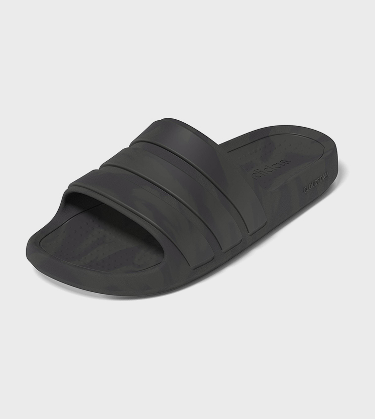 ADILETTE FLOW Logo Detail Open Toe Slides
