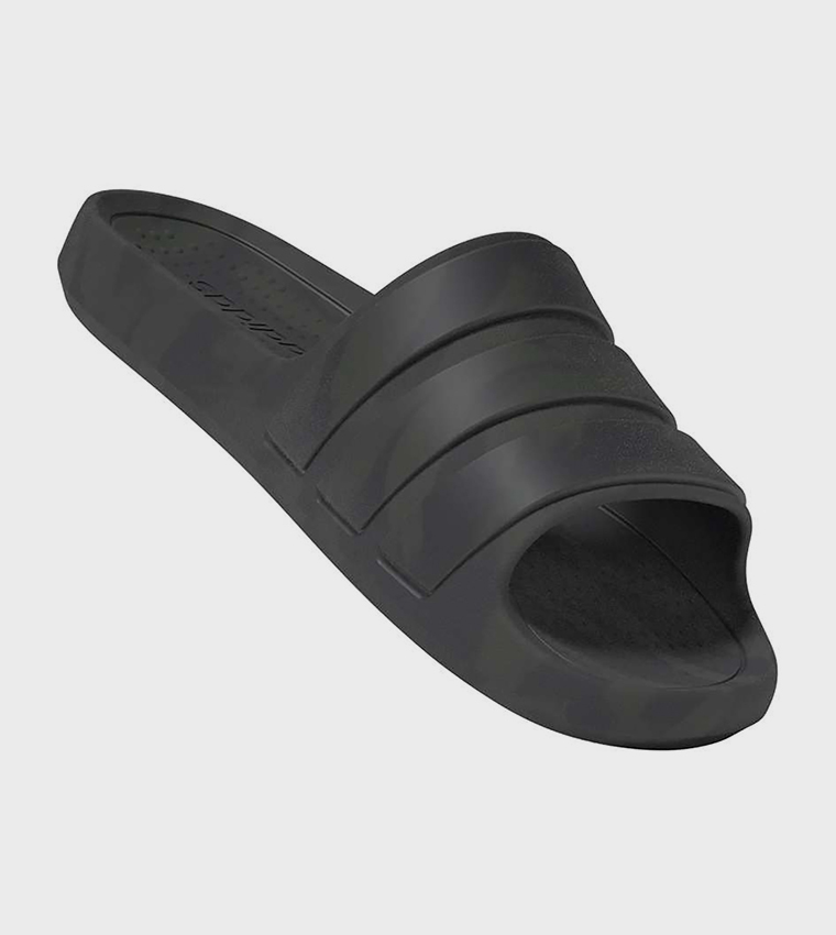 ADILETTE FLOW Logo Detail Open Toe Slides