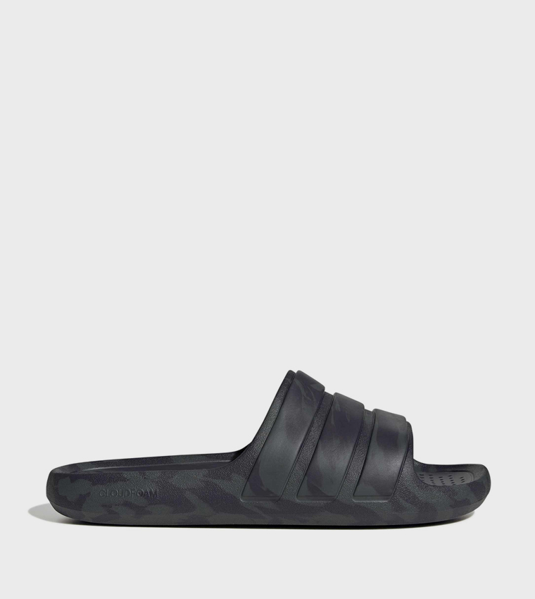 ADILETTE FLOW Logo Detail Open Toe Slides