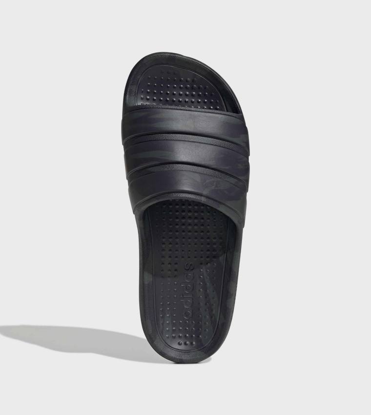 ADILETTE FLOW Logo Detail Open Toe Slides