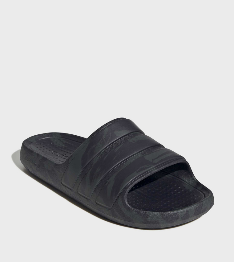 ADILETTE FLOW Logo Detail Open Toe Slides