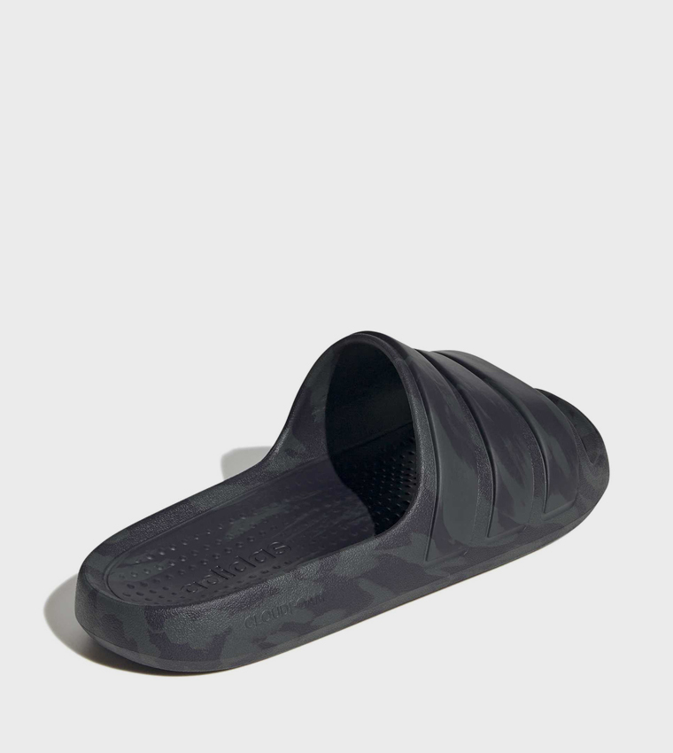 ADILETTE FLOW Logo Detail Open Toe Slides