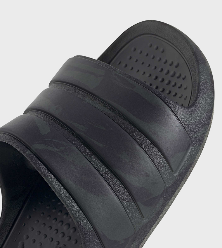 ADILETTE FLOW Logo Detail Open Toe Slides