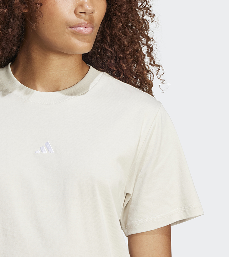 Essentials Logo Detail Cotton T-Shirt