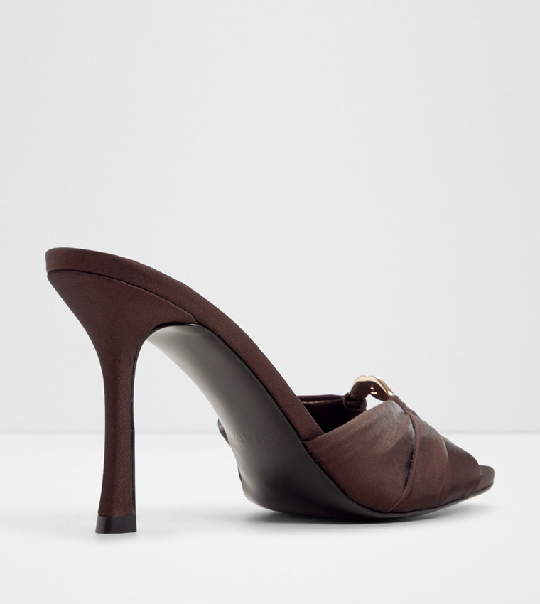 JOURNEE Open Toe Heel Sandals