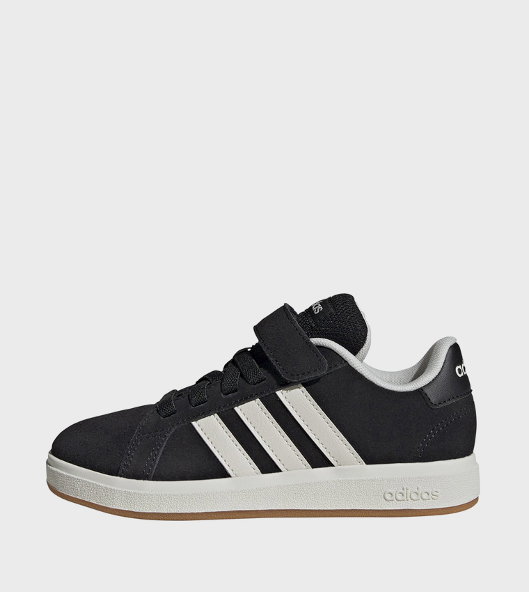 GRAND COURT 00s EL C Stripe Detail Velcro Sneakers