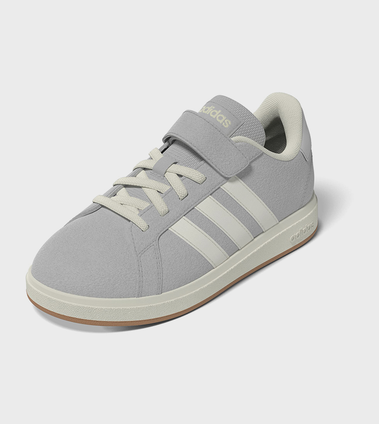 GRAND COURT 00s EL C Stripe Detail Velcro Sneakers