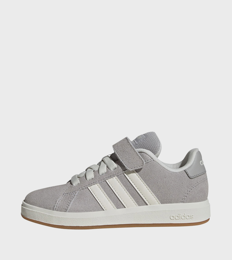 GRAND COURT 00s EL C Stripe Detail Velcro Sneakers