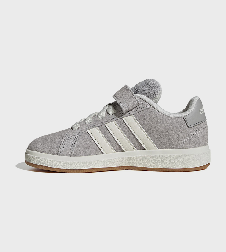 GRAND COURT 00s EL C Stripe Detail Velcro Sneakers