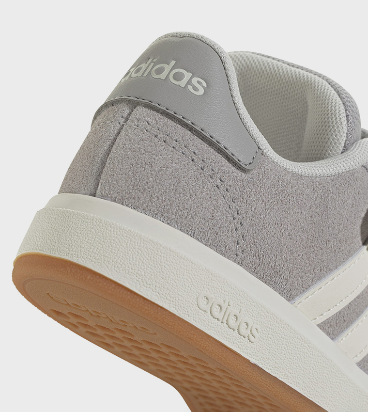 GRAND COURT 00s EL C Stripe Detail Velcro Sneakers