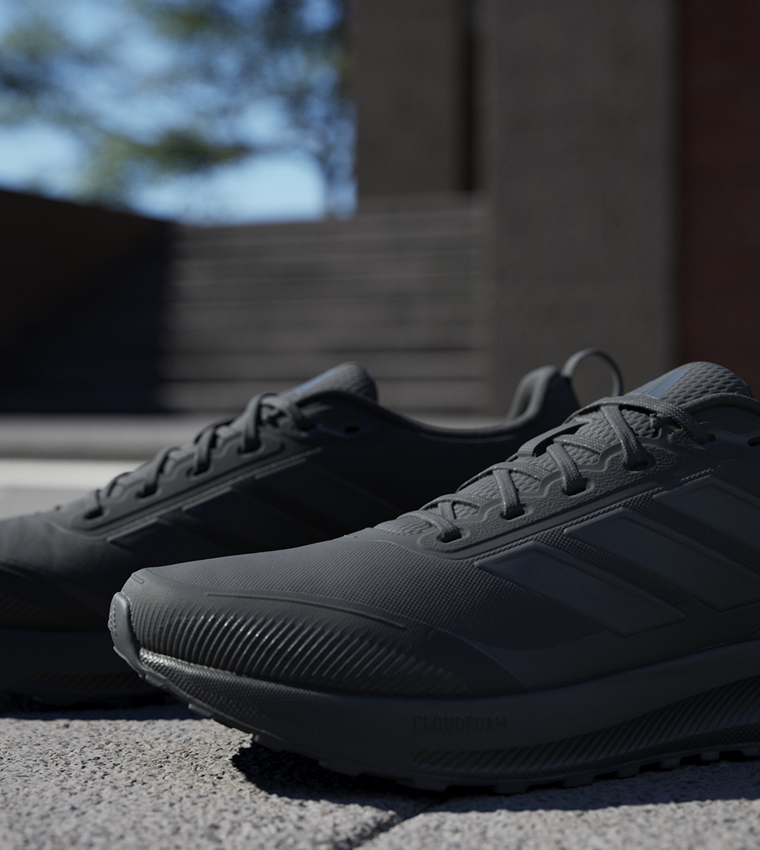 RUNFALCON 5 TR Stripe Detail Lace-Up Shoes