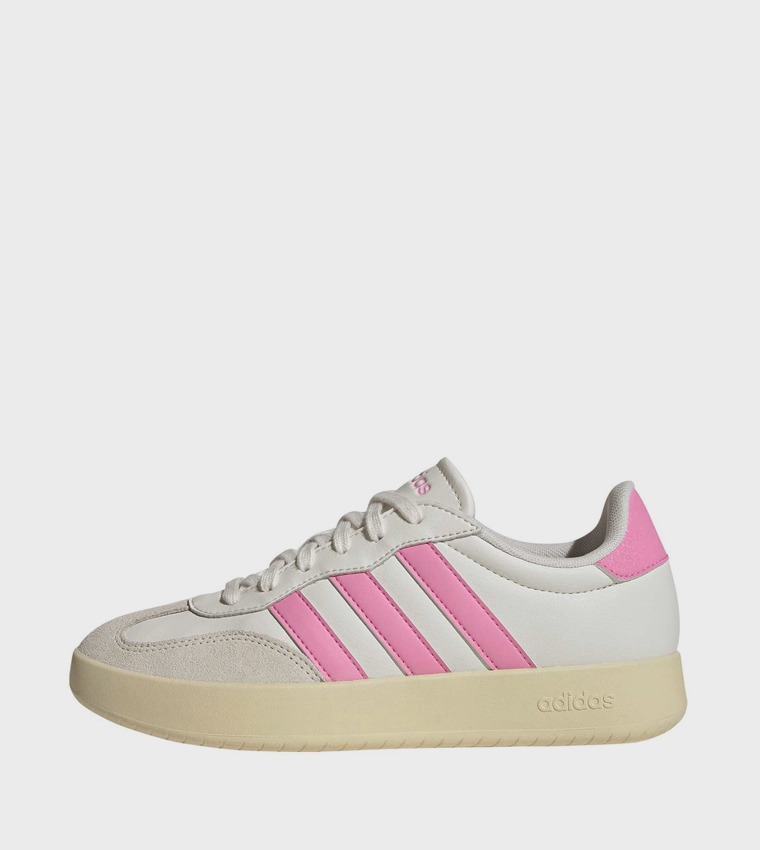 BARREDA Stripe Detail Lace-Up Sneakers
